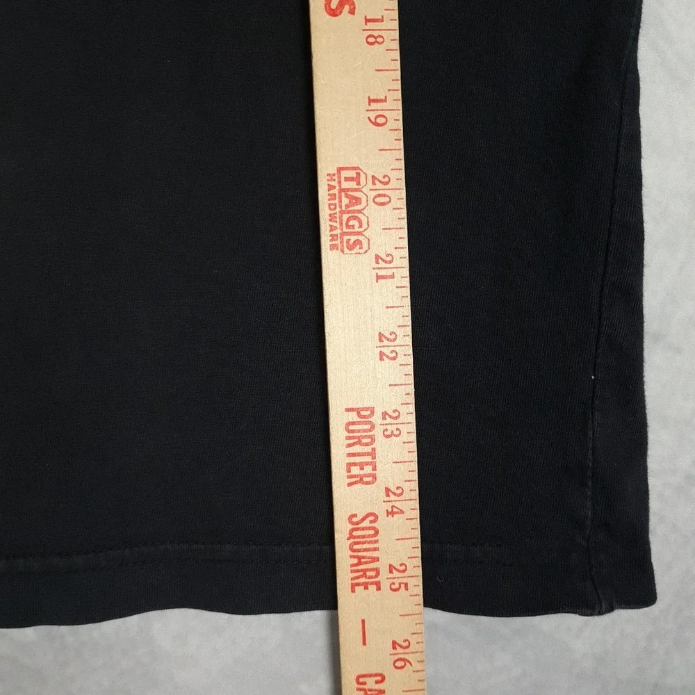 Vntg Y2K Russell Athletic Shirt Boys 14 Black Basketball Sleeve Hit Streetwear - Picture 15 of 16